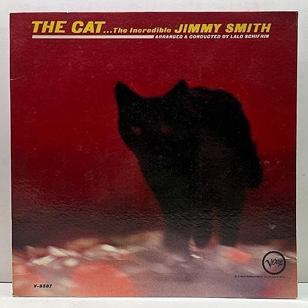 レコードメイン画像：良好!!【VANGELDER／MONO／コーティング】USオリジナル JIMMY SMITH The Cat ('64 Verve) w/ KENNY BURRELL, GEORGE DUVIVIER 米モノラル