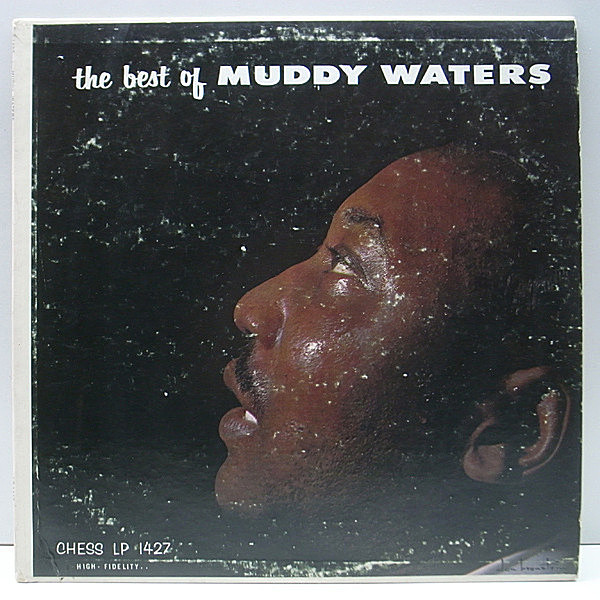 レコードメイン画像：良好品!! MONO MUDDY WATERS The Best Of ～ (Chess 1427) US 初期 2nd 青ラベル マディ・ウォーターズ 絶頂期の録音 ブルース 大名