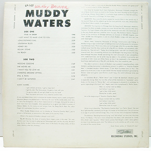 MUDDY WATERS / The Best Of Muddy Waters (LP) / Chess