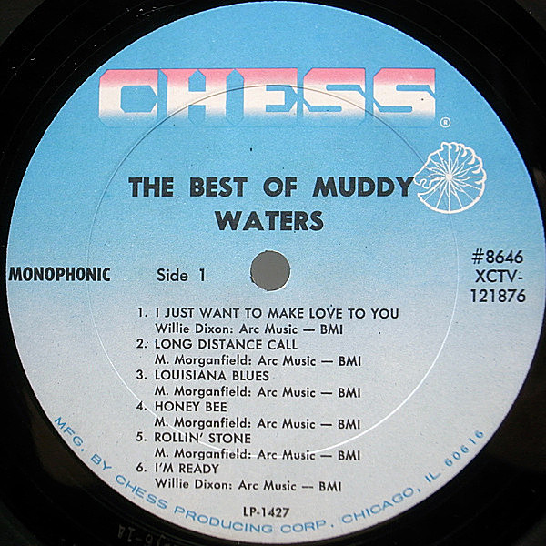 MUDDY WATERS / The Best Of Muddy Waters (LP) / Chess