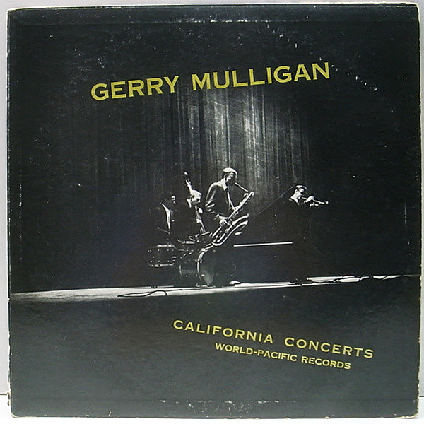 レコードメイン画像：US初期 楕円ラベ 深溝 GERRY MULLIGAN California Concerts (World Pacific) PLAY概ね良好!!