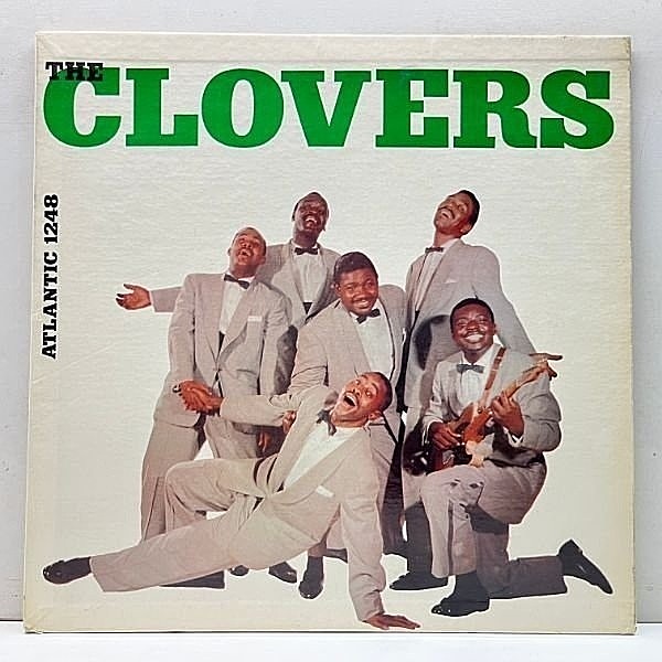 レコードメイン画像：Rare!! USオリジナル MONO 初版 黒銀ラベ 深溝 THE CLOVERS S.T ('56 Atlantic 1248) クローバーズ 1st アルバム Doo wop, R&B 名作