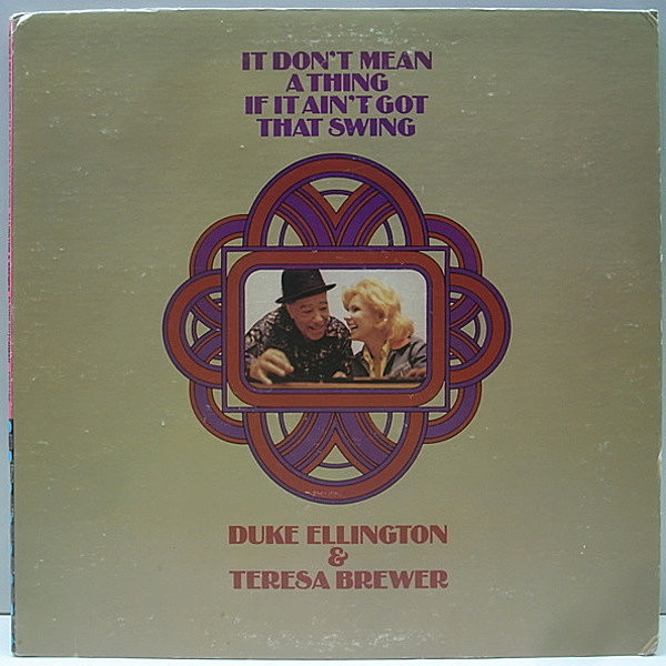 レコードメイン画像：USオリジナル DUKE ELLINGTON & TERESA BREWER It Don't Mean A Thing スイングしなけりゃ意味がない ('73 Flying Dutchman)