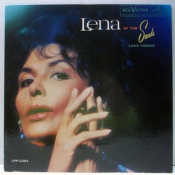 レコードメイン画像：良好盤!! 初版 1Sマト MONO 深溝 USオリジナル LENA HORNE Lena At The Sands ('61 RCA) ラスベガスでの傑作Live レナ・ホーン Lp