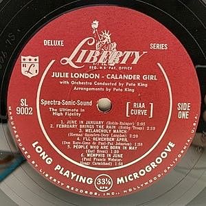 JULIE LONDON / Calendar Girl (LP) / Liberty | WAXPEND RECORDS