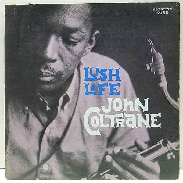 レコードメイン画像：初版 NJ, Yellow 深溝 MONO RVG刻印 USオリジナル JOHN COLTRANE Lush Life ('61 Prestige) コーティング仕様 プレイ良好！