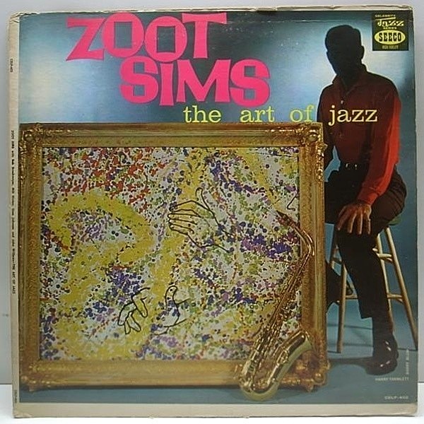 レコードメイン画像：PLAY OK!! MONO 深溝 ZOOT SIMS The [Modern] Art Of Jazz ('60 Seeco) Bob Brookmeyer, John Williams, Milt Hinton ほか