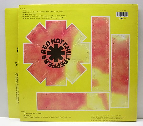 レッドホットチリペッパーズ　レコード RED HOT CHILI PEPPERS / Taste The Pain (12) / EMI | WAXPEND