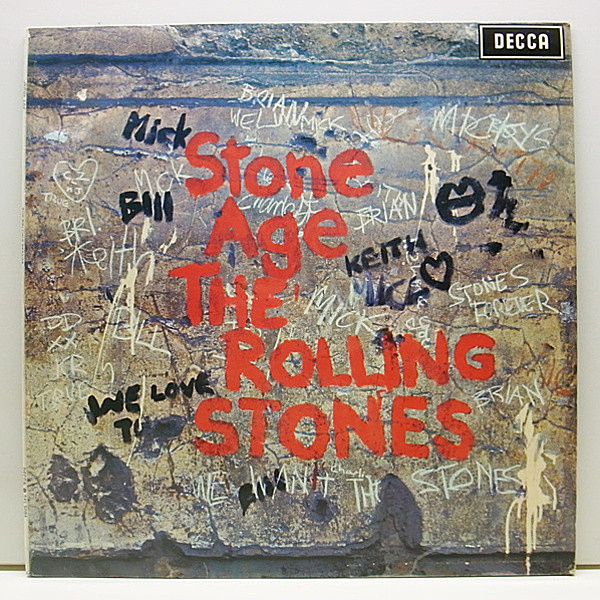 レコードメイン画像：美盤!! UKオリジナル ROLLING STONES Stone Age ('71 Decca) マト1D, 2D ローリング・ストーンズ 