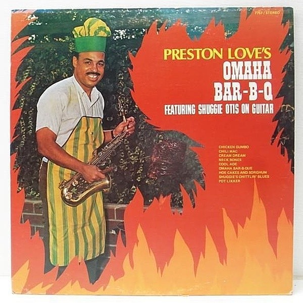 レコードメイン画像：美盤!! PRESTON LOVE / SHUGGIE OTIS Preston Love's Omaha Bar-B-Q (United) レアグルーヴ