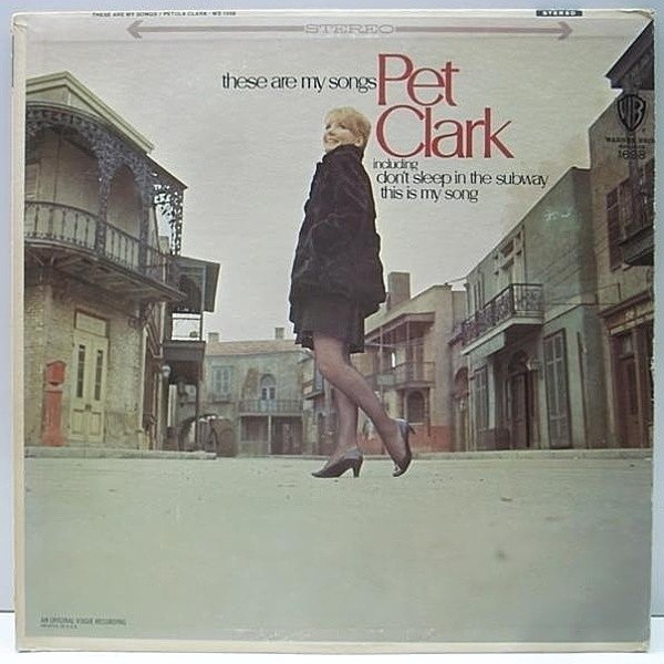 レコードメイン画像：初回 金ラベ USオリジナル PET CLARK These Are My Songs ('67 Warner) ペトラ・クラーク 名盤