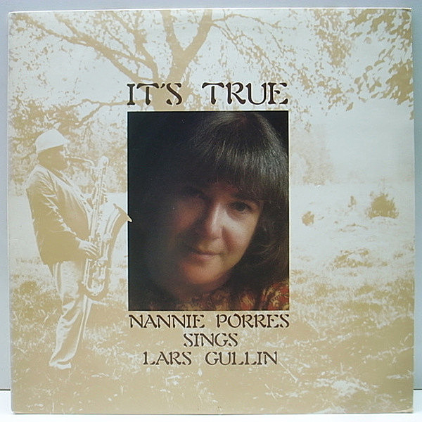 レコードメイン画像：美品 SWEDEN オリジナル NANNIE PORRES It's True - Sings Lars Gullin ('79 EMI) ジャズVo. ナニー・ポレス