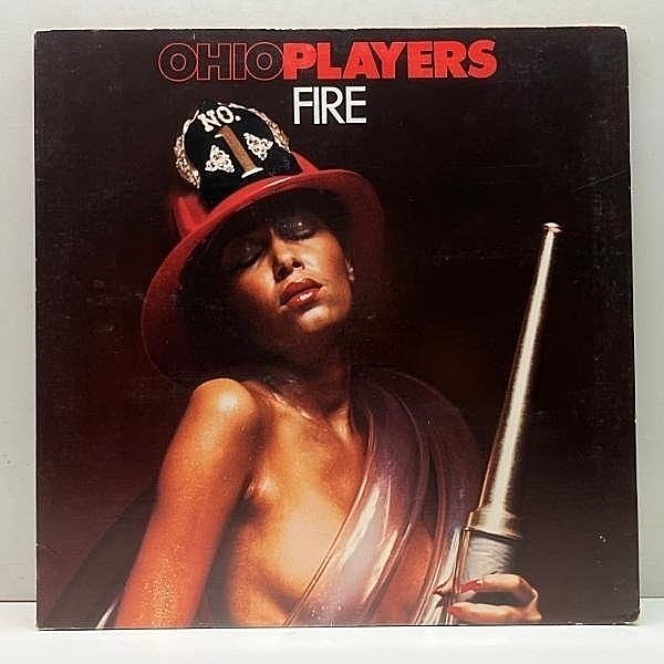 レコードメイン画像：【ATCQ／Money Makerネタ】Cut無し!良好! USオリジナル OHIO PLAYERS Fire ('74 Mercury) オハイオ・プレイヤーズ sampling サンプリング