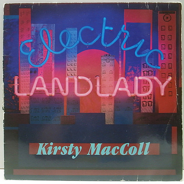 レコードメイン画像：'91年 LP アルバム KIRSTY MacCOLL Electric Landlady (Virgin) MY AFFAIR 収録 ブレイク POPS, AOR, R&B, SOUL