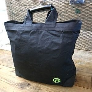 商品画像：便利で丈夫!! LP レコード バッグ トート record bag ケース BOX (黒/BLACK)