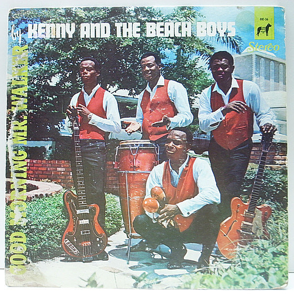 レコードメイン画像：MIGHTY SPARROWカヴァー オリジナル KENNY & THE BEACH BOYS Good Morning Mr Walker (Elite) Mr. Walker, Some Day ビーチ・ボーイズ 試聴