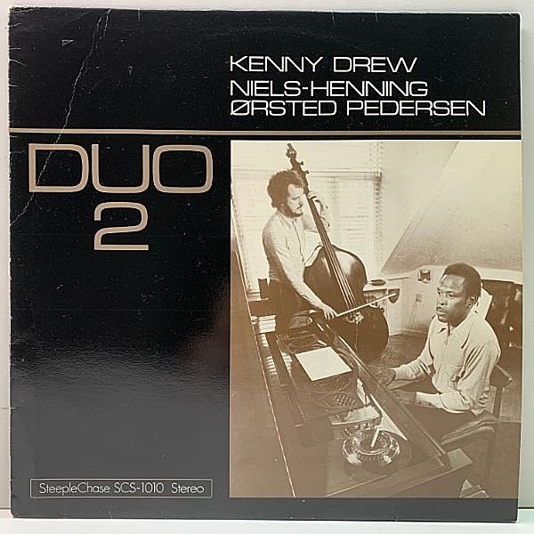 レコードメイン画像：美盤!! DENMARK オリジナル 赤箱ラベル KENNY DREW & NIELS-HENNING ORSTED PEDERSEN Duo 2 ('74 SteepleChase) 絶品のデュオ・アルバム