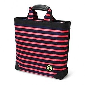 商品画像：便利で丈夫!! LP レコード バッグ トート record bag ケース BOX (NAVY×RED)