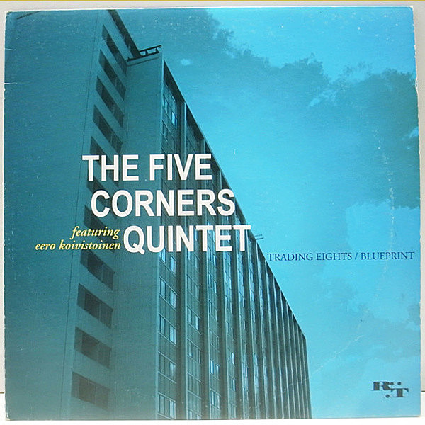 レコードメイン画像：10" アナログ THE FIVE CORNERS QUINTET (1st) Trading Eights / Blueprint フィンランド・ジャズ