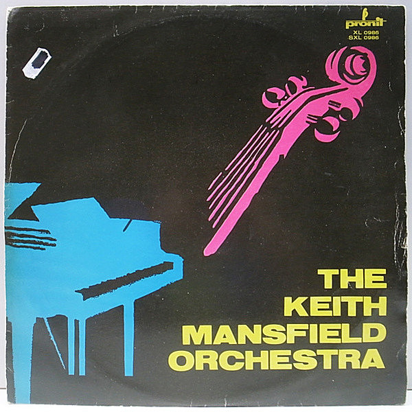 レコードメイン画像：POLAND オリジナル THE KEITH MANSFIELD Orchestra ('73 Pronit) キース・マンスフィールド 名アレンジ／カヴァー集