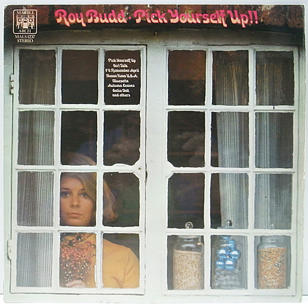 レコードメイン画像：UK ピアノ・ジャズ 名盤 ROY BUDD Pick Yourself Up ('67 Marble Arch) ロイ・バッド 1st