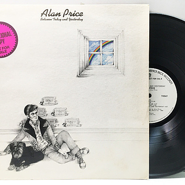 レコードメイン画像：白プロモ 美盤!! USオリジナル ALAN PRICE Between Today And Yesterday ('74 Warner) スモーキーなメロウ・グルーヴ You're Telling Me