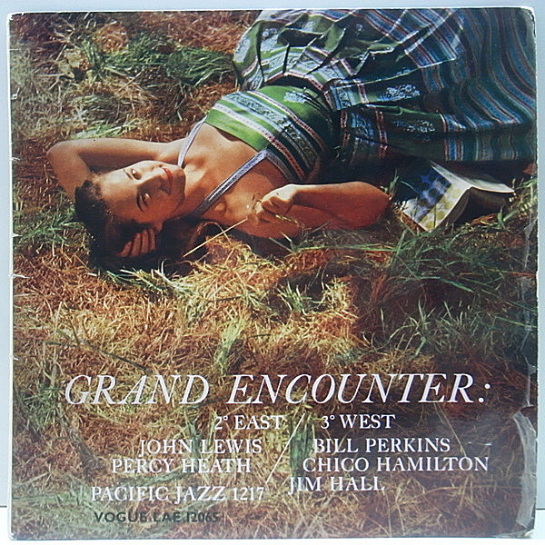 レコードメイン画像：美盤!! UK (英) MONO オリジナル JOHN LEWIS Grand Encounter ('57 Vogue) BILL PERKINS, JIM HALL 他