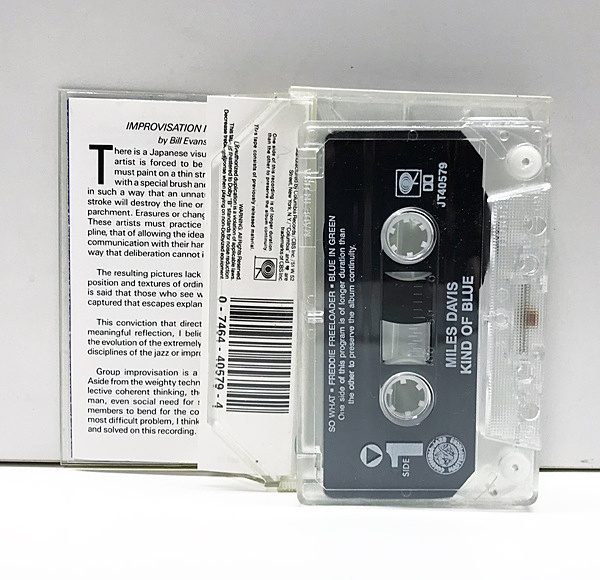 【カセット】マイルス・デイヴィス MILES DAVIS / Kind Of Blue (CASSETTE TAPE) / Columbia