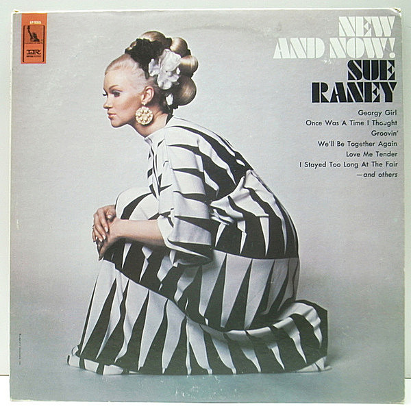 レコードメイン画像：【本盤では珍しいモノラル】MONO USオリジナル SUE RANEY New And Now! ('67 Imperial LP-9355) 実力派の美人シンガー、スー・レイニー LP