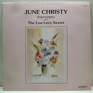 レコード画像：JUNE CHRISTY / LOU LEVY / Impromptu