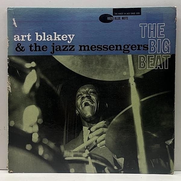 レコードメイン画像：良好盤!!【47W 深溝 RVG 耳】オリジナル ART BLAKEY & JAZZ MESSENGERS The Big Beat (Blue Note BLP 4029) w/LEE MORGAN, WAYNE SHORTER