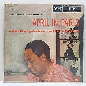 レコード画像：CHARLIE PARKER / April In Paris