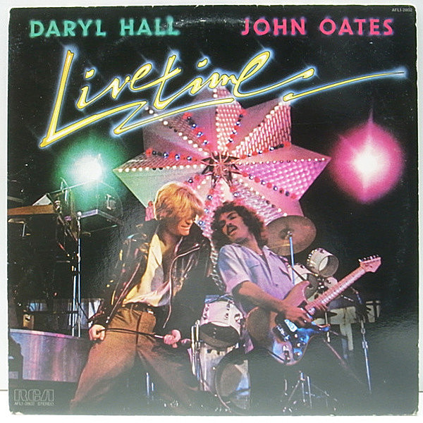 レコードメイン画像：プロモ 極美盤!! USオリジナル DARYL HALL & JOHN OATES Livetime ('78 RCA) 初のライヴ・アルバム 名曲 Sara Smile 長尺Ver. ほか