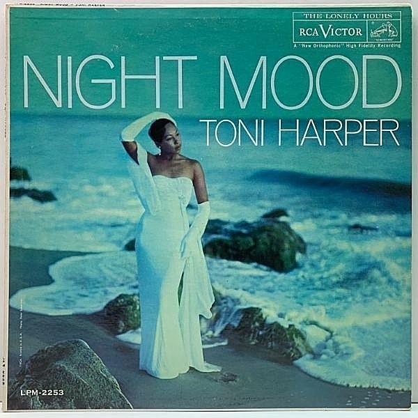 レコードメイン画像：【ART PEPPER, MARTY PAICH】良好品!! MONO 初版 ニッパー犬 深溝 USオリジナル TONI HARPER Night Mood ('60 RCA) 米 モノラル Lp