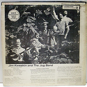 JIM KWESKIN & THE JUG BAND / See Reverse Side For Title (LP