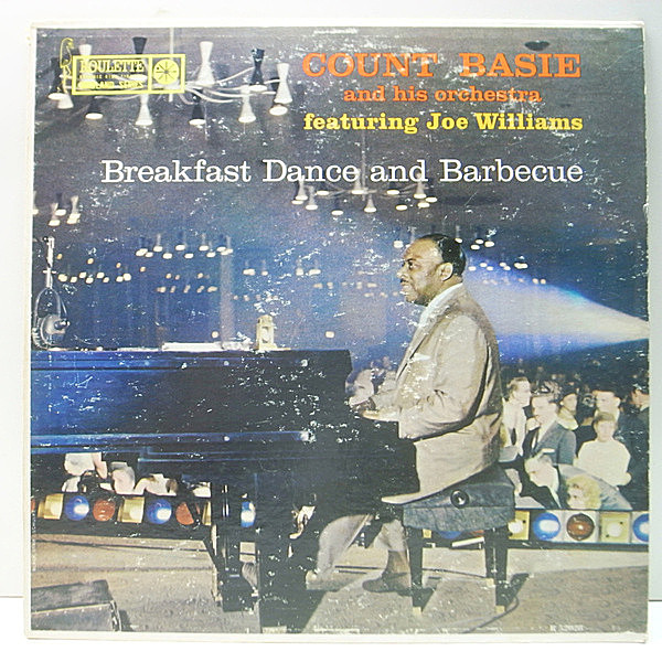 レコードメイン画像：プロモ 良好!! MONO 1stマルチバー 深溝 USオリジナル COUNT BASIE Breakfast Dance And Barbecue ('59 Roulette) 臨場感抜群の実況ライヴ