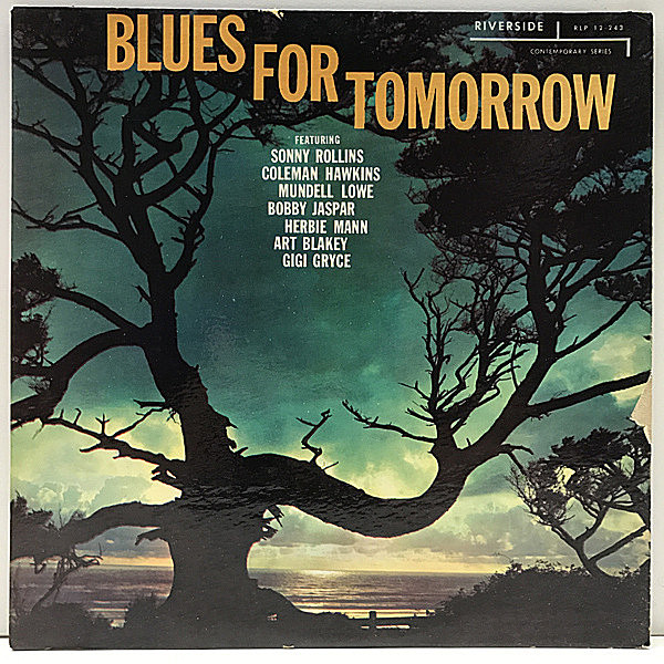 レコードメイン画像：未発表セッション集!! オリジナル「Blues For Tomorrow」SONNY ROLLINS 他 / inc無し 青大 深溝 MONO
