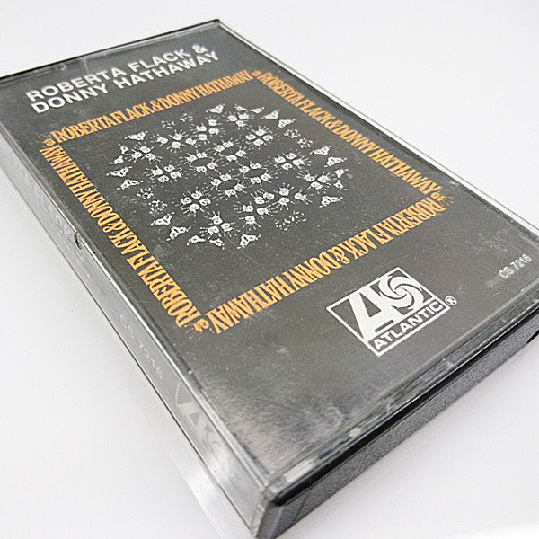 レコードメイン画像：ROBERTA FLACK & DONNY HATHAWAY Same (Atlantic 7216) '72年共演アルバム CASSETTE TAPE／カセット テープ