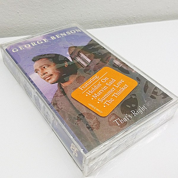 レコードメイン画像：GEORGE BENSON That's Right ('96 GRP) ジョージ・ベンソン CASSETTE TAPE／カセット テープ