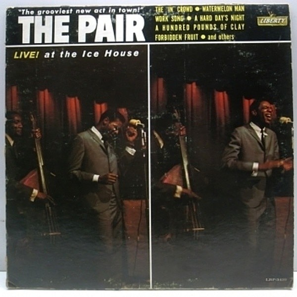 レコードメイン画像：MONO USオリジ THE PAIR Live! At The Ice House / MODS JAZZ vo