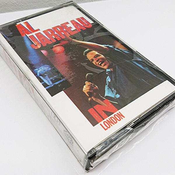 レコードメイン画像：未開封 AL JARREAU In London ('85 Warner Bros.) アル・ジャロウ 傑作 ライブアルバム ／ CASSETTE TAPE / テープ