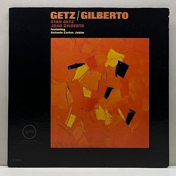 レコードメイン画像：レア【MONO・VANGELDER刻印・コーティング】USオリジナル STAN GETZ JOAO GILBERTO feat ANTONIO CARLOS JOBIM (V-8545) ゲッツ ジルベルト