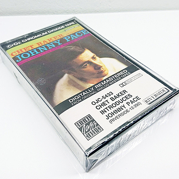 レコードメイン画像：未開封!! JOHNNY PACE CHET BAKER Chet Baker Introduces Johnny Pace ('90 Riverside) CASSETTE TAPE／カセット テープ