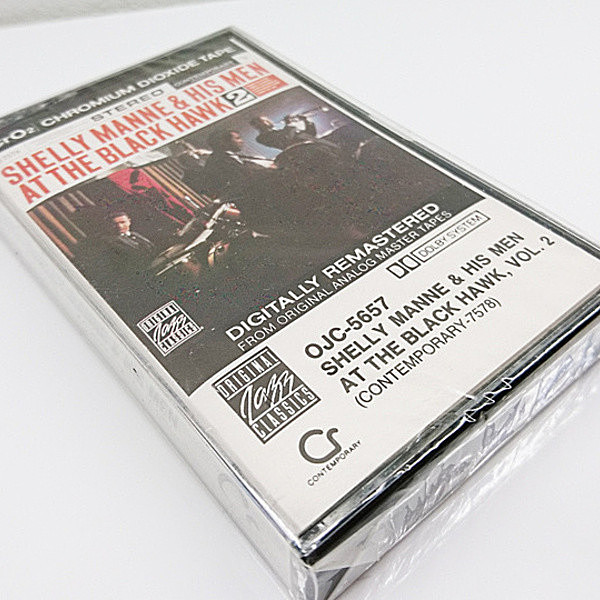 レコードメイン画像：未開封!! SHELLY MANNE & HIS MEN At The Black Hawk Vol. 2 ライヴ録音 CASSETTE TAPE／カセット テープ
