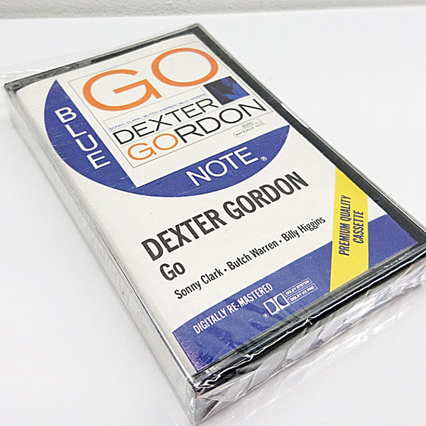 レコードメイン画像：未開封!! DEXTER GORDON Go! SONNY CLARK, BILLY HIGGINS 参加 CASSETTE TAPE／カセット テープ