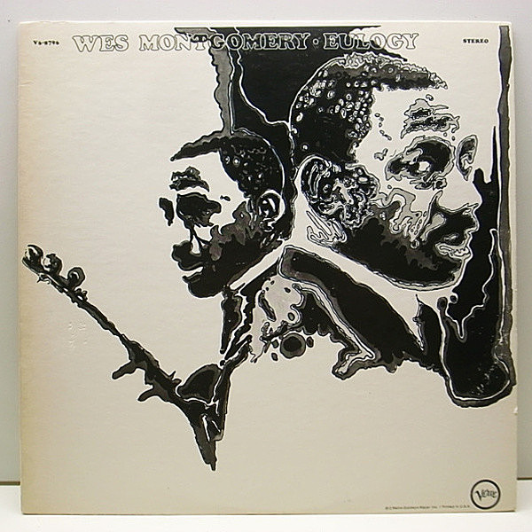 レコードメイン画像：ほぼ美品!! 初回 黒Tラベ USオリジナル WES MONTGOMERY Eulogy ('70 Verve) ウェス・モンゴメリー