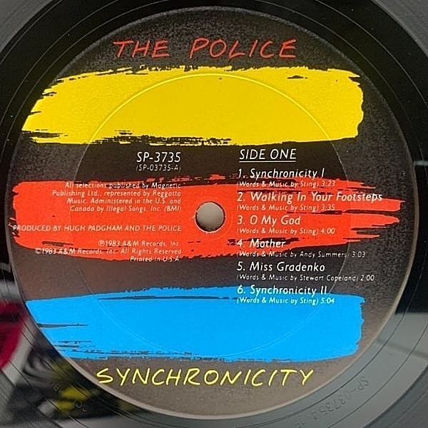 POLICE / Synchronicity (LP) / A&M | WAXPEND RECORDS