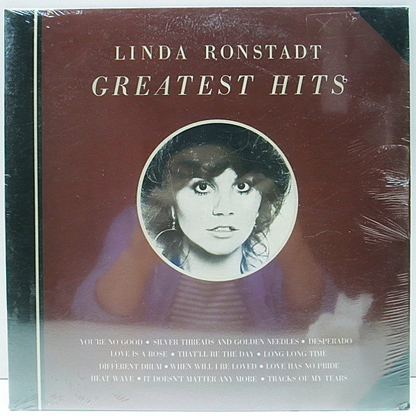 レコードメイン画像：SEALED 未開封!! LINDA RONSTADT Greatest Hits ('76 Asylum) リンダ・ロンシュタット／ベスト盤