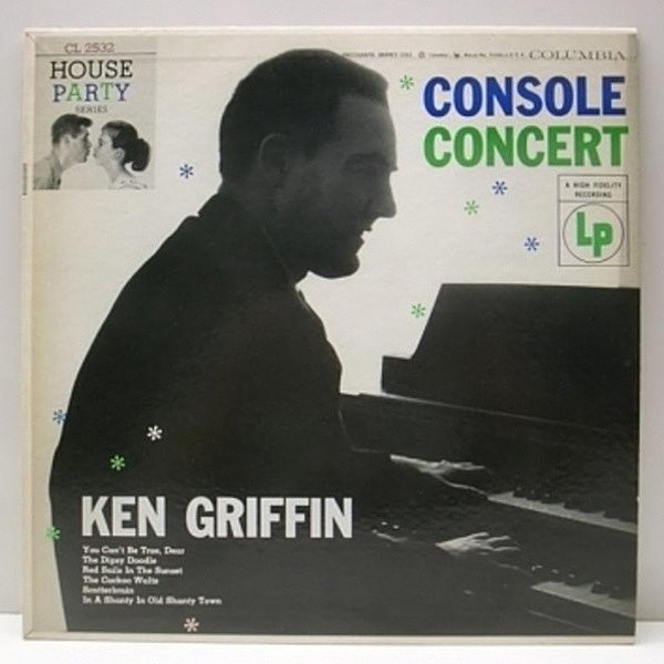 レコードメイン画像：美品!! 10 Orig. KEN GRIFFIN Console Concert / HOUSE PARTY