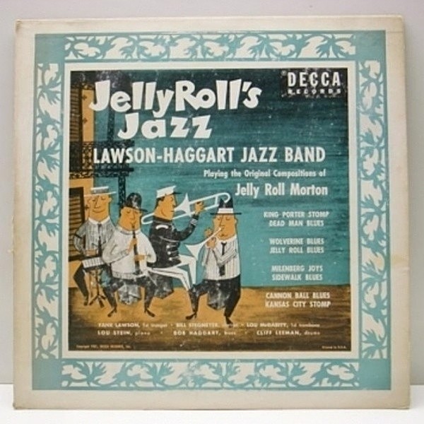 レコードメイン画像：10 FLAT盤 USオリジ LAWSON HAGGART JAZZ BAND Jelly Rolls Jazz